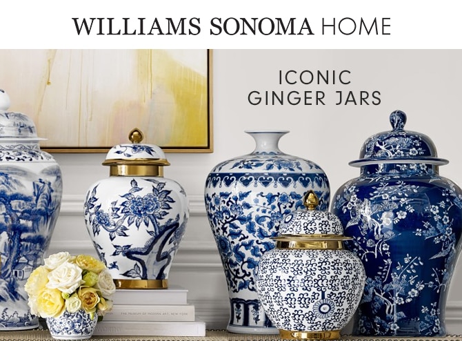 WILLIAMS SONOMA HOME - ICONIC GINGER JARS