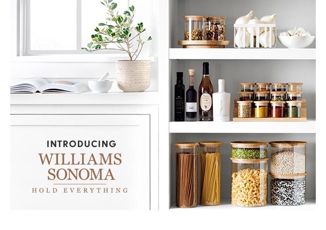 INTRODUCING WILLIAMS SONOMA HOLD EVERYTHING