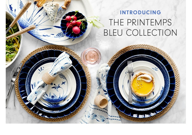 THE PRINTEMPS BLEU COLLECTION