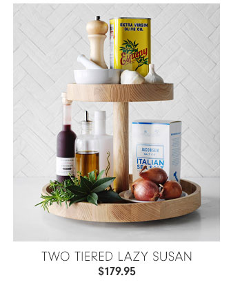 Two Tiered Lazy Susan $179.95