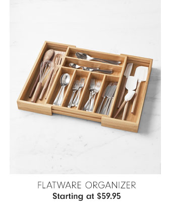 Flatware Organizer Starting at $59.95