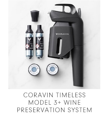 CORAVIN TIMELESS MODEL 3+ WINE PRESERVATION SYSTEM