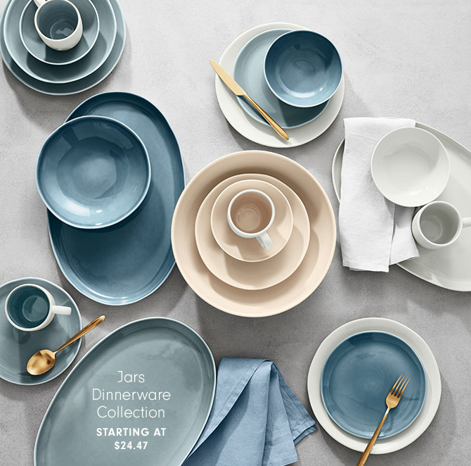 Jars Dinnerware Collection Starting at $24.47