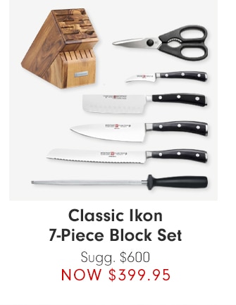 Classic Ikon 7-Piece Block Set - NOW $399.95