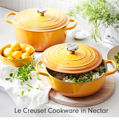 Le Creuset Cookware in Nectar