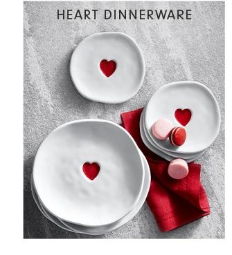 HEART DINNERWARE