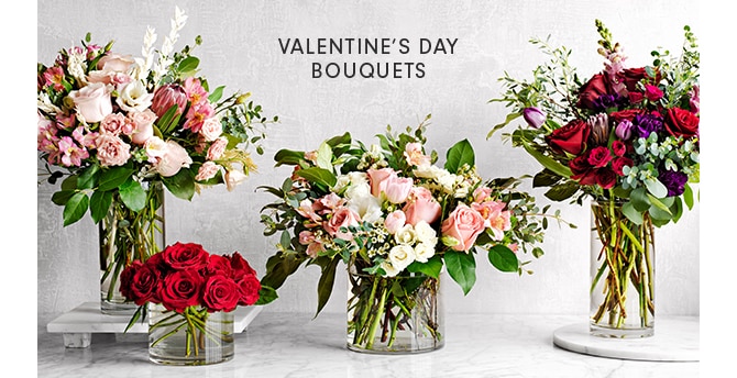 VALENTINE’S DAY BOUQUETS