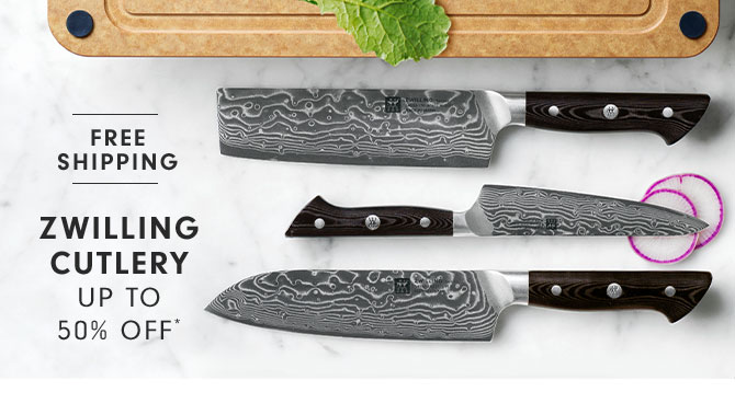 ZWILLING CUTLERY UP TO 50% OFF*