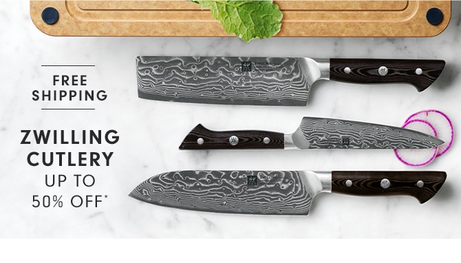 ZWILLING CUTLERY - UP TO 50% OFF*