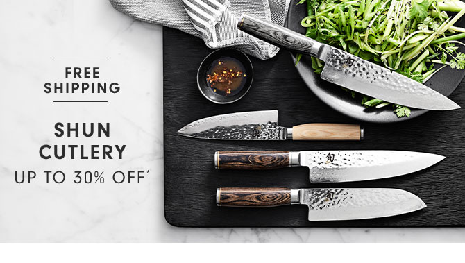 SHUN CUTLERY UP TO 30% OFF*