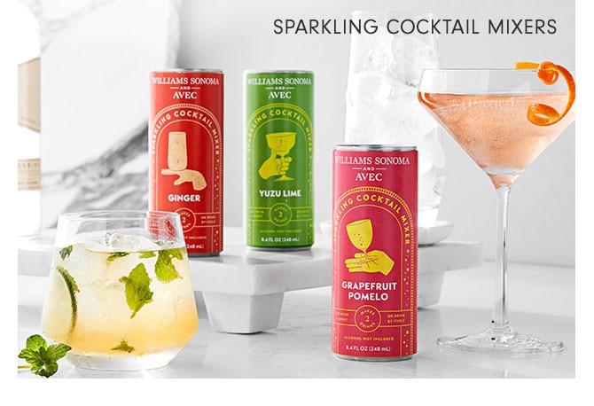 SPARKLING COCKTAIL MIXERS