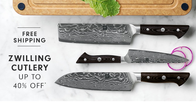 ZWILLING CUTLERY UP TO 50% OFF*