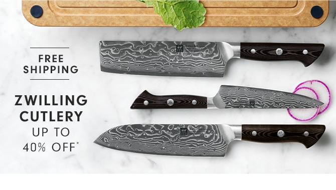 ZWILLING CUTLERY - UP TO 40% OFF*