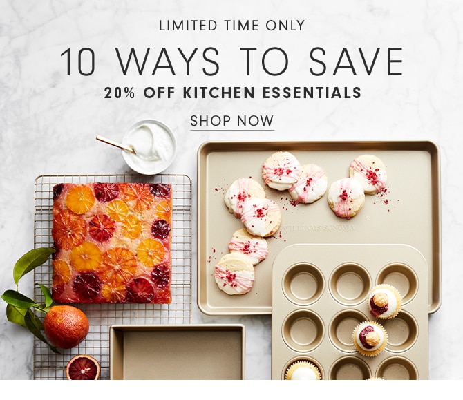 20% OFF KITCHEN ESSENTIALS - SHOP NOW