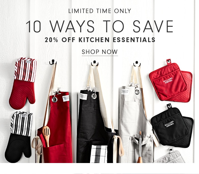 20% OFF KITCHEN ESSENTIALS - SHOP NOW