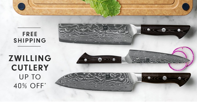 ZWILLING CUTLERY - UP TO 40% OFF*