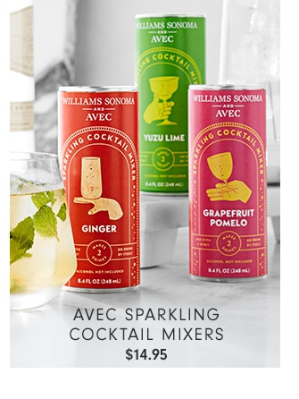 AVEC SPARKLING COCKTAIL MIXERS - $14.95