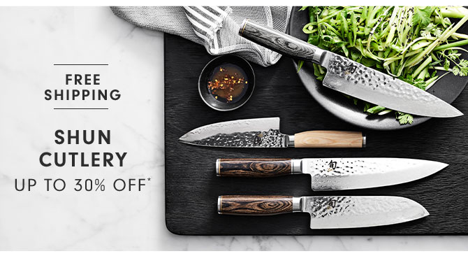 SHUN CUTLERY UP TO 30% OFF*