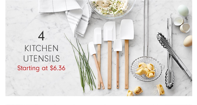 KITCHEN UTENSILS - Starting at $6.36