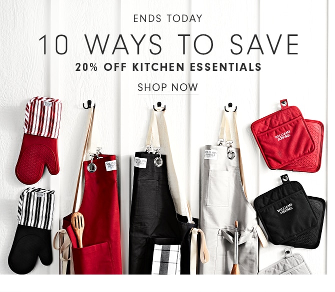 20% OFF KITCHEN ESSENTIALS - SHOP NOW