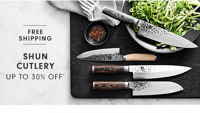 SHUN CUTLERY - UP TO 30% OFF**