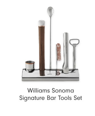 Williams Sonoma Signature Bar Tools Set