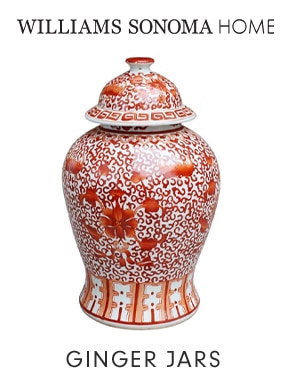 WILLIAMS SONOMA HOME - GINGER JARS