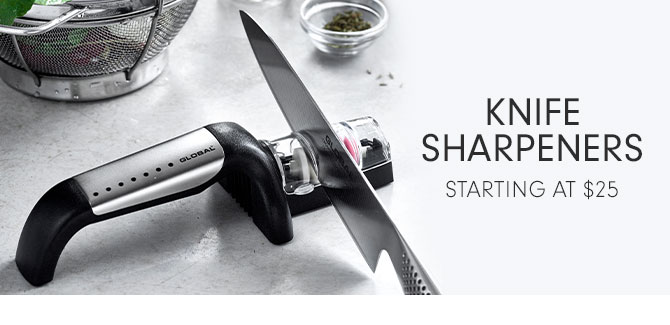 KNIFE SHARPENERS STARTING AT $25