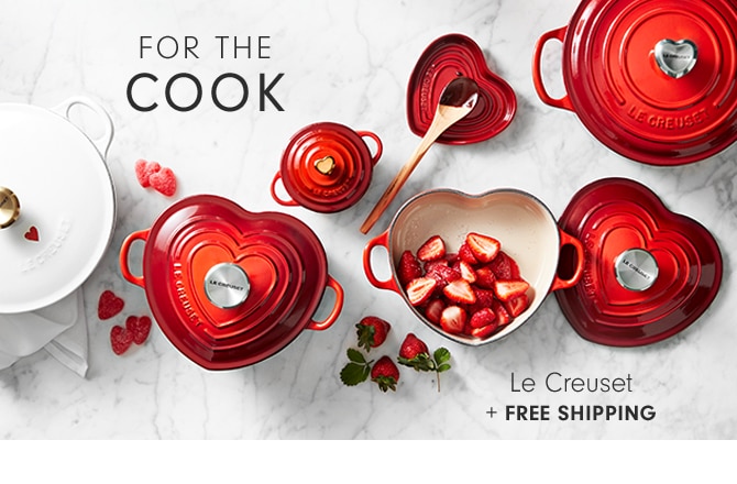 FOR THE COOK - Le Creuset + FREE SHIPPING