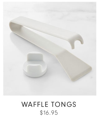 WAFFLE TONGS $16.95