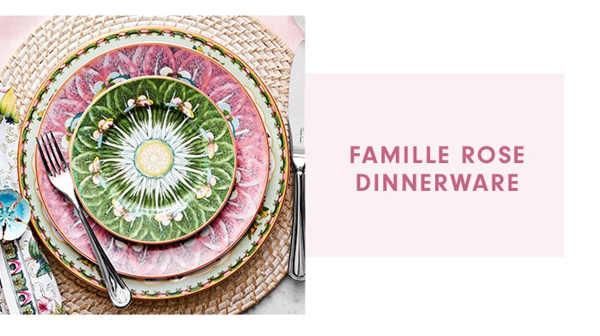 FAMILLE ROSE DINNERWARE