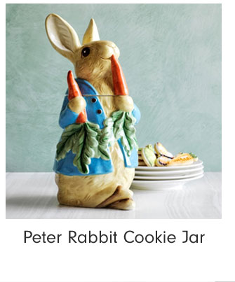 Peter Rabbit Cookie Jar