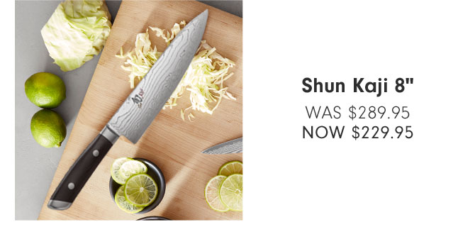 Shun Kaji 8" WAS $289.95 NOW $229.95