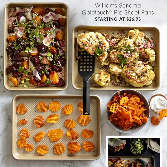 Williams Sonoma Goldtouch Pro Sheet Pans - STARTING AT $22.95