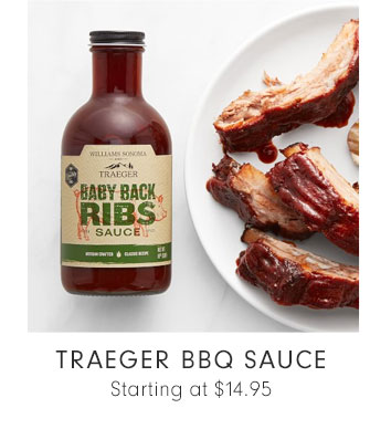 TRAEGER BBQ SAUCE Starting at $14.95