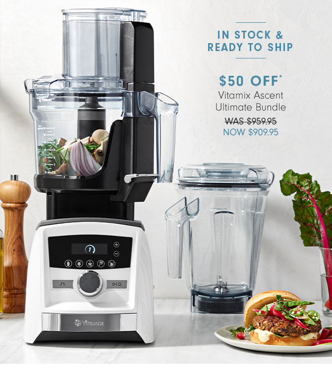 $50 OFF - Vitamix Ascent Ultimate Bundle - NOW $909.95