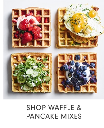 SHOP WAFFLE & PANCAKE MIXES