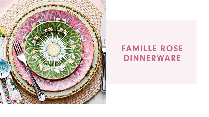 FAMILLE ROSE DINNERWARE