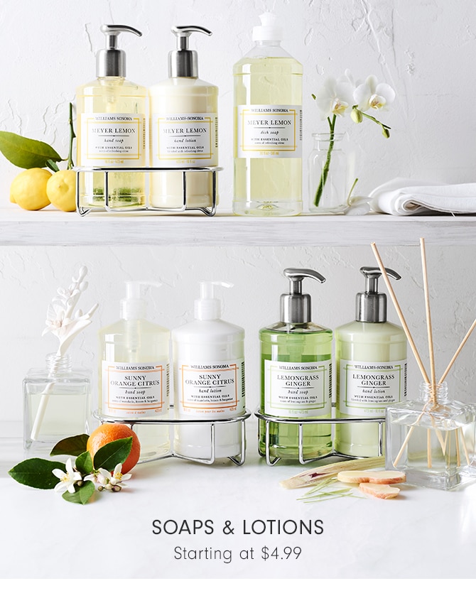 SOAPS & LOTIONS - Starting at $4.99