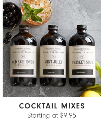 COCKTAIL MIXES - Starting at $9.95