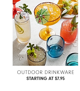 OUTDOOR DRINKWARE - STARTING AT $7.95