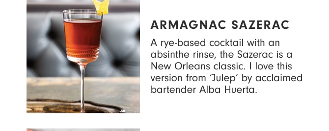 ARMAGNAC SAZERAC