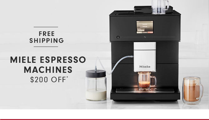 FREE SHIPPING - MIELE ESPRESSO MACHINES - $200 OFF