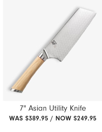 7" Asian Utility Knife $249.95