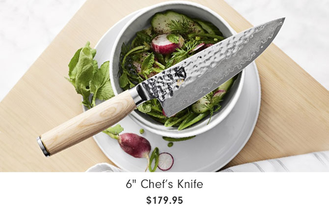 6" Chef's Knife $179.95