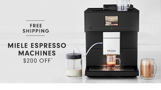 FREE SHIPPING - MIELE ESPRESSO MACHINES - $200 OFF