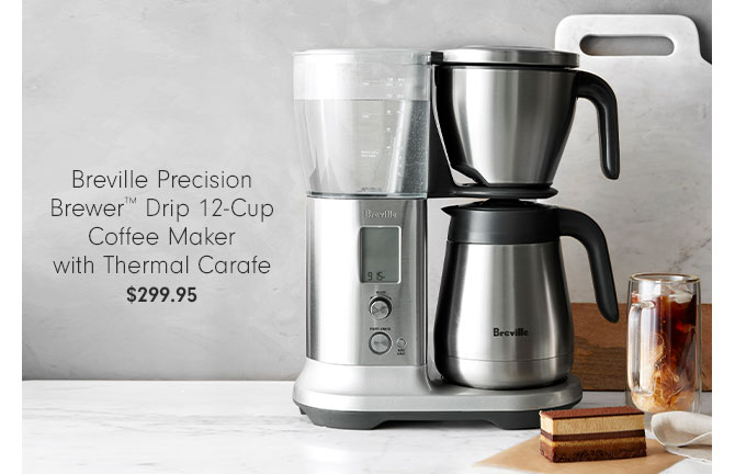 Breville Precision Brewer™ Drip 12-Cup Coffee Maker with Thermal Carafe - $299.95