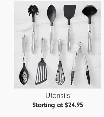 Utensils Starting at $24.95