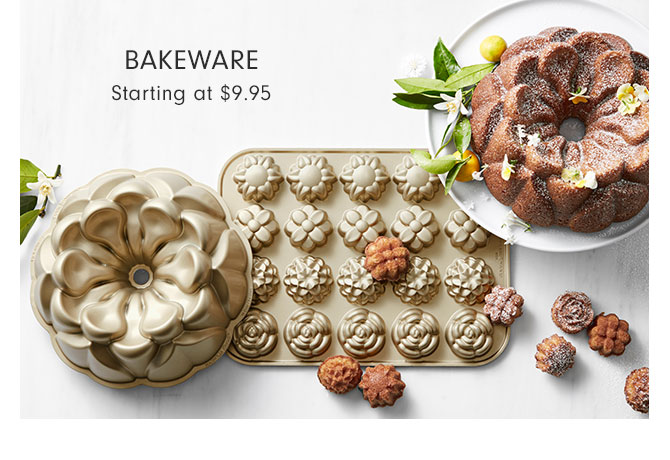 BAKEWARE - Starting at $9.95