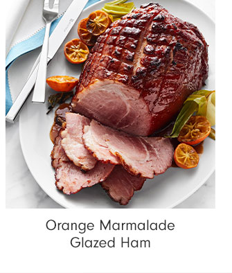 Orange Marmalade Glazed Ham